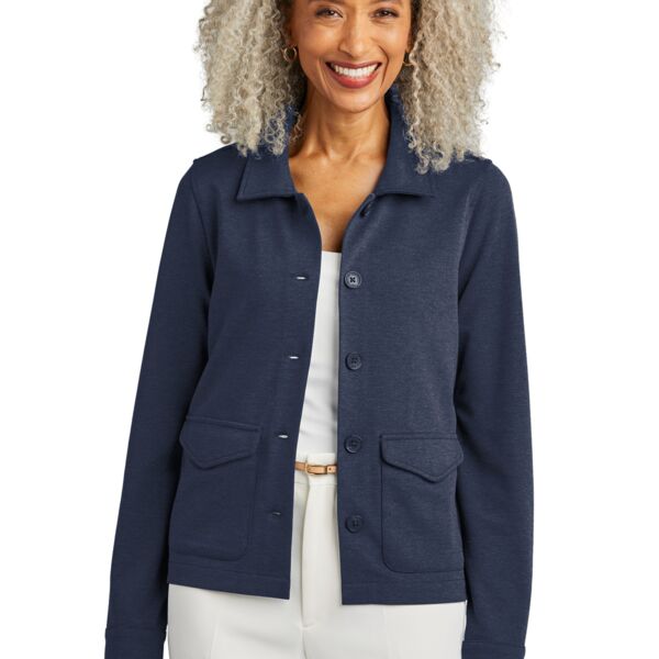 Women's Mid Layer Stretch Button Jacket Thumbnail