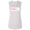 Ladies' Bella Flowy Scoop Muscle Tank Thumbnail